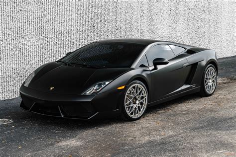 Used Lamborghini Gallardo Lp Ad Personam Nero Nemesis Paint