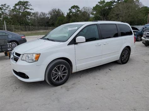 2017 Dodge Grand Caravan Sxt Photos Fl Ft Pierce Repairable Salvage Car Auction On Wed