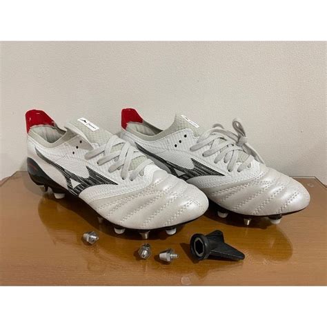 Jual Sepatu Bola Mizuno Morelia Neo Beta Leather White Black Sg