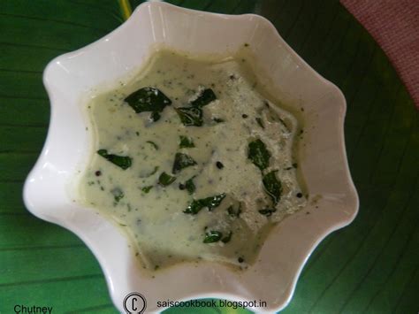 Dosa chutney with coriander leaves | Geeths Dawath