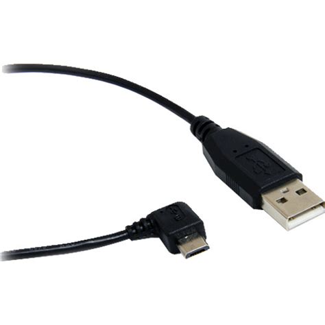 StarTech USB 2 0 Type A Male To Right Angle Micro USB