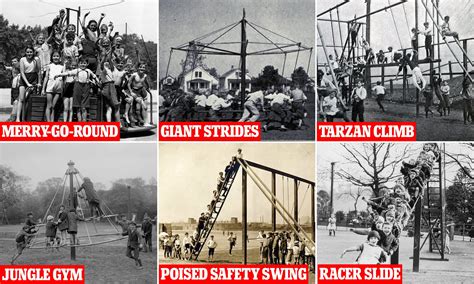 The Dangerous Playgrounds Of The Past Through Vintage Photographs