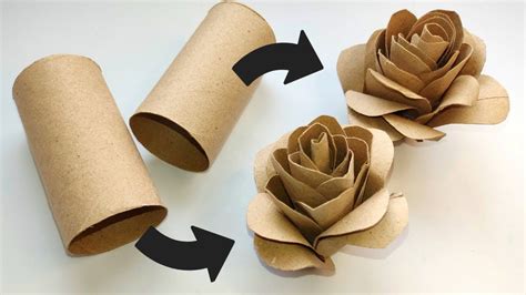 Diy Gorgeous Roses Toilet Paper Rolls Craft Create Something