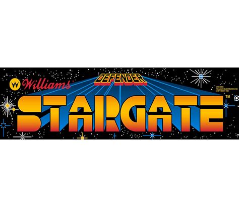 Stargate Phoenix Arcade Source For Screen Printed Arcade Artwork