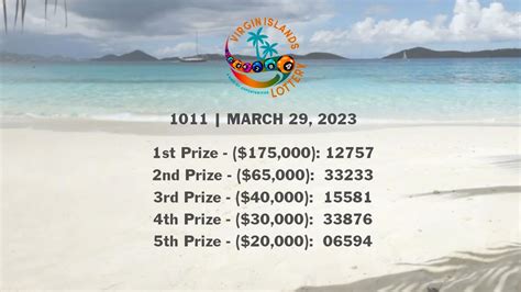 VI Lottery Drawing Results For 1011 USVI Women Of Excellence 3 29 202