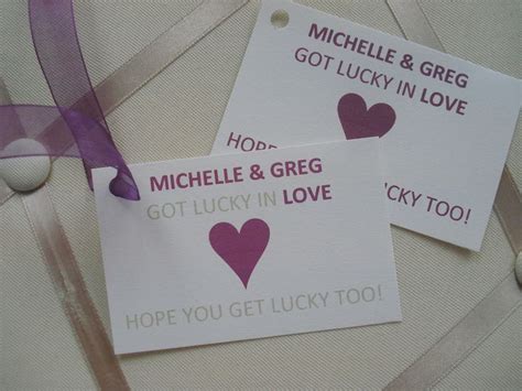 Pin by Kathy DelDuchetto on Wedding | Lottery ticket wedding favor ...