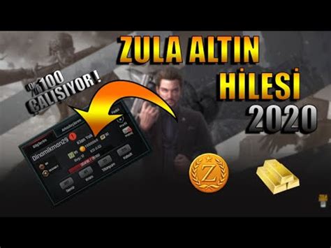 ZULA ALTIN HİLESİ 2020 KANITLI GÜNCEL ZULA ZA HİLESİ 100 ÇALIŞIR