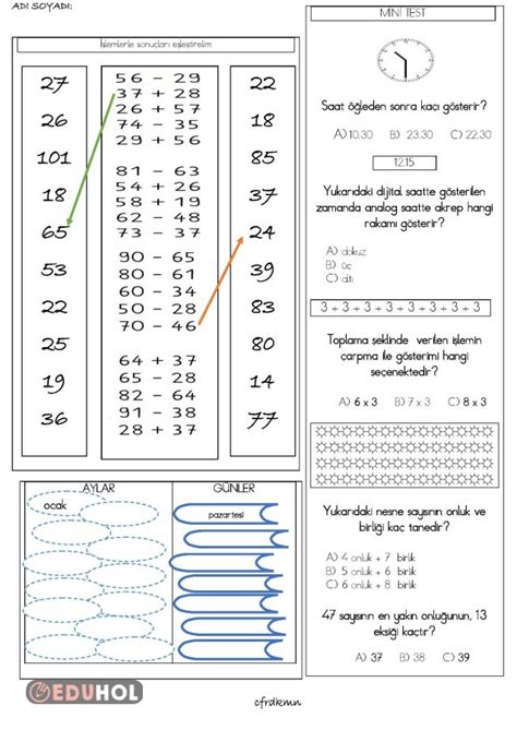 S N F Matematik Tekrar Eduhol Ders Videolar Zle Online Test