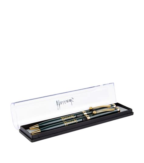 Harrods Logo Pen And Pencil Set Set Of Harrods Jm