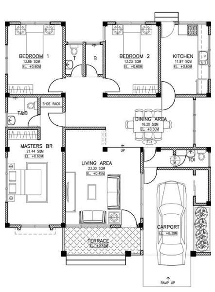 Planos De Casas Con Techo A Dos Aguas