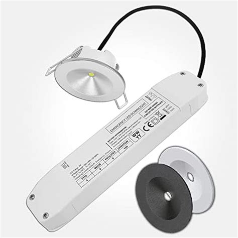 Ledbrite Led Emergency Downlight Recessed Ceiling Light 3w Non