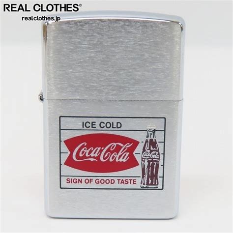 Yahooオークション Zippoジッポー Coca Cola コカコーラ Ice Cold