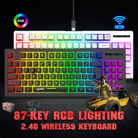 Advantage Keyboard Light Keyboards Wireless Keyboard with Trackball ...