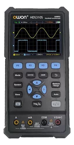 Osciloscopio Owon Multímetro Generador Hds307s 70mhz 2ch