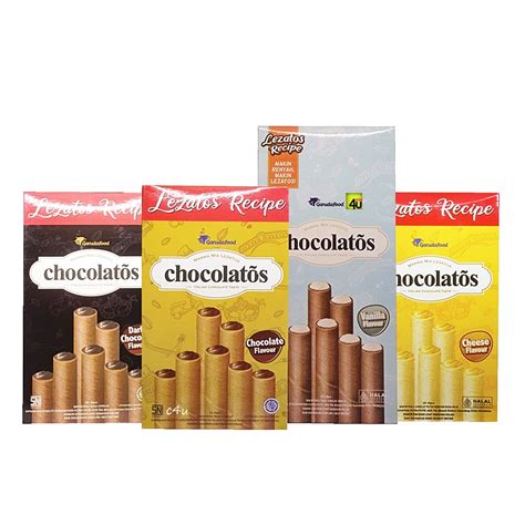 Jual Chocolatos Long Wafer Roll Isi Pcs Shopee Indonesia