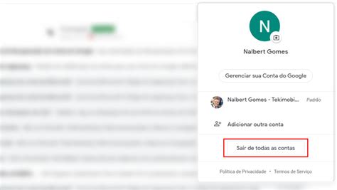 Como Sair Do Gmail No Celular Ou PC De 2 Maneiras Diferentes