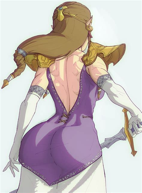 The Legend Of Zelda Rule Porn Nintendo Ass Princess Royalty Pointy Ears Highres Long