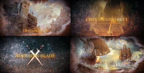 Videohive Blockbuster Cinematic Trailer Free After Effects Templates