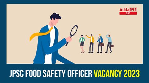 Jpsc Food Safety Officer Vacancy 2023 Notification Out