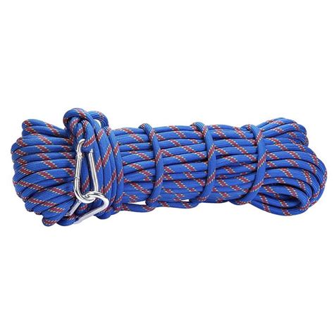 10M Static Rock Climbing Rope Cord 10mm Tree Wall Climbing Equipment