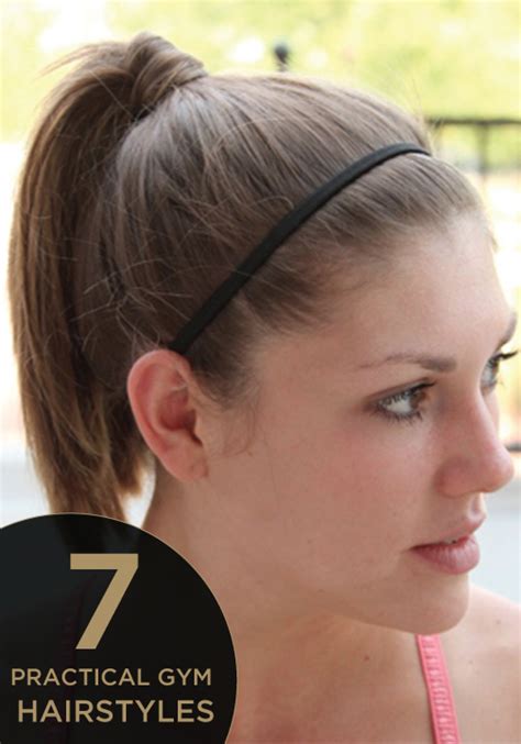 Great Gym Hairstyles How To Make Hair Stay Put During A Workout Gym