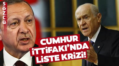 Cumhur Ttifak Nda Liste Krizi S R Yor Mhp Imdi Ne Yapacak Youtube