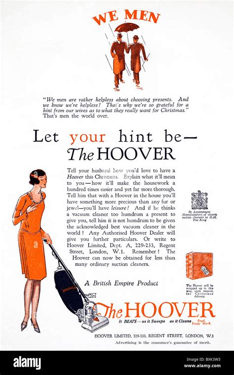 Hoover Vacuum Ad