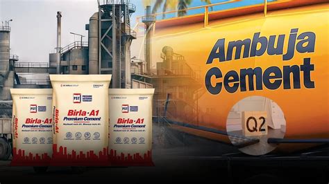 Ambuja Cements Q2 Results Adani Led Cement Giant Reports Profit