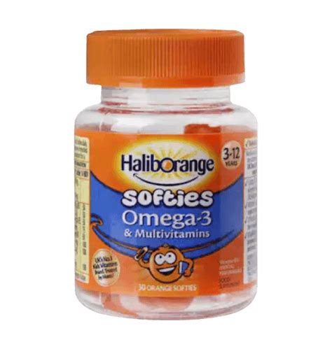 Haliborange Multivitamin And Omega 30 Softies Orange Flavour WELLNESS PRO