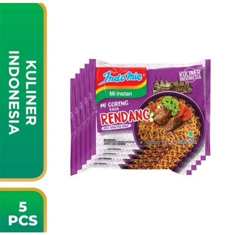 Jual Indomie Goreng Rendang Paket Isi 5 Pcs Shopee Indonesia