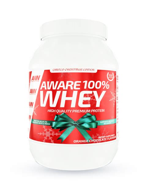 Aware Nutrition Whey Christmas Edition Appelsin Sjokoladesmak 900g Tightsno