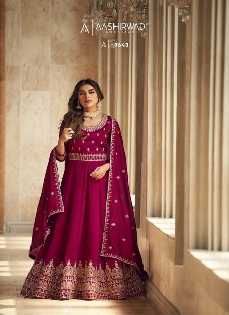 Noorjaha By Aashirwad Gown Catalog The Ethnic World