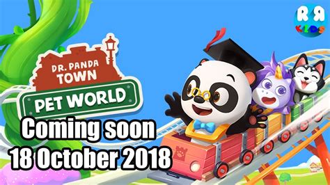 Dr Panda Town Pet World Full Gameplay Best App For Kids Youtube