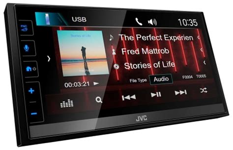 Jvc Kw M Dbw Doppel Din Mp Autoradio Mit Touchscreen Dab