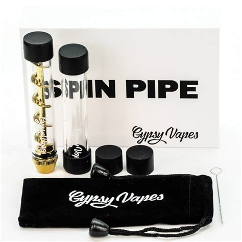 Original Twisty Glass Blunt Pipe For Sale Spin Pipe Combo Kit