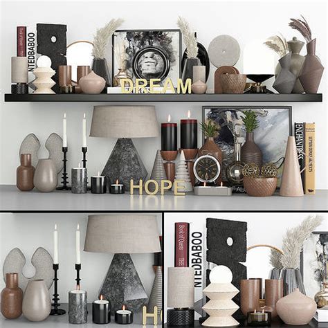 Luxter modeling-decorative set vol 1 3D model | CGTrader