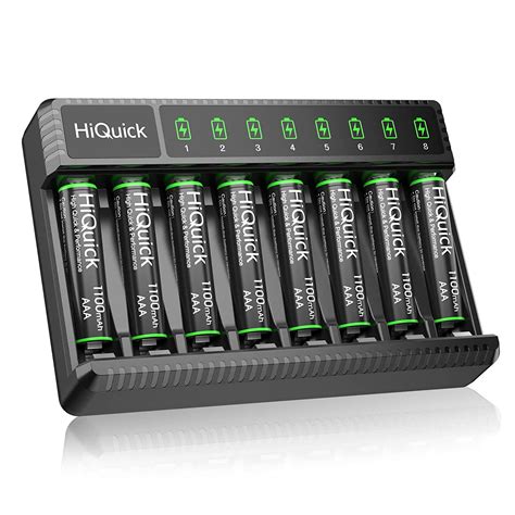 Hiquick Pack Rechargeable Aaa Batteries V Ni Mh Mah With