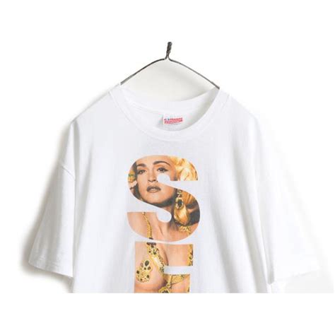 90s Usa製 ★ マドンナ Sex 両面 プリント Tシャツ メンズ Xl 90年代 Madonna 当時物 オフィシャル エロ バンド シングルステッチ フォト Wst062366