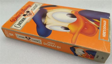 Vhs Walt Disney Cartoon Classics V 2 Heres Donald Vhs 1991