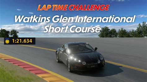 Gt Hotlap Desafio Watkins Glen Short Alpine A Youtube