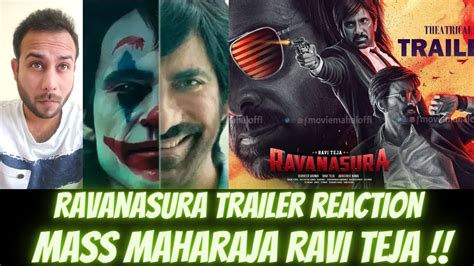 Ravanasura Trailer Reaction Mass Maharaja Ravi Teja Sushanth