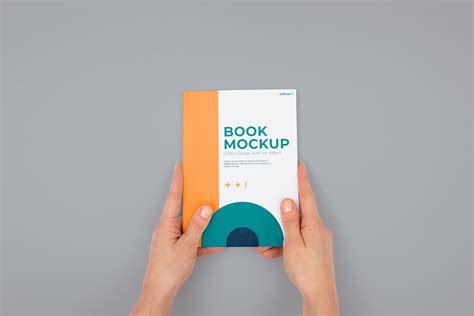 Hand Holding Book Free Mockup Free Mockup World