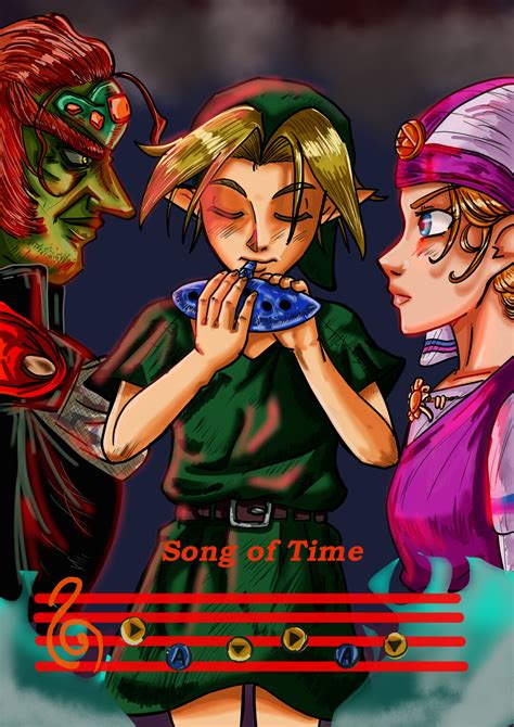 The Legend Of Zelda Ocarina Of Time Art