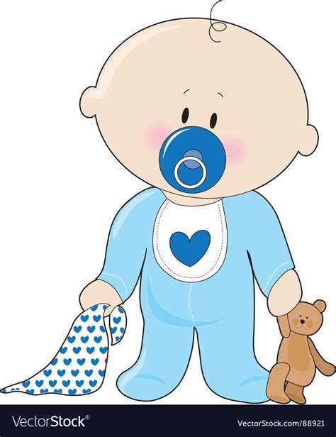 Baby Boy Royalty Free Vector Image Vectorstock