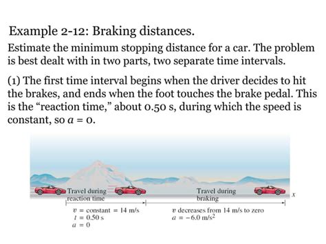 04 Kinematics In One Dimension PPT