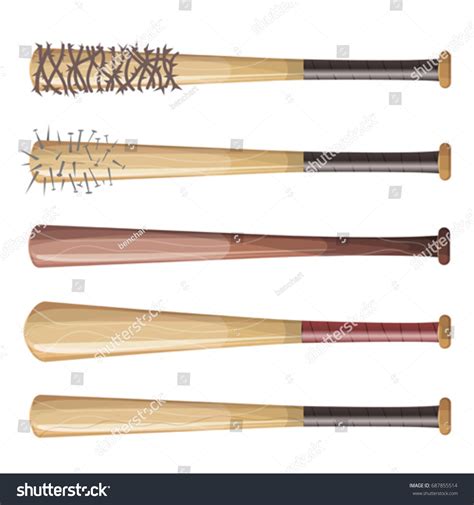 158 Baseball bat with nails Images, Stock Photos & Vectors | Shutterstock