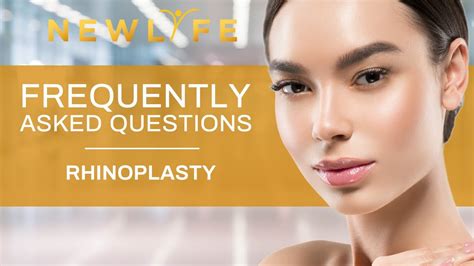 Rhinoplasty Frequently Asked Questions Faqs Youtube