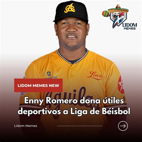 El Lanzador Del Año De La Lidom Ennyromero45 En Colaboración Con La