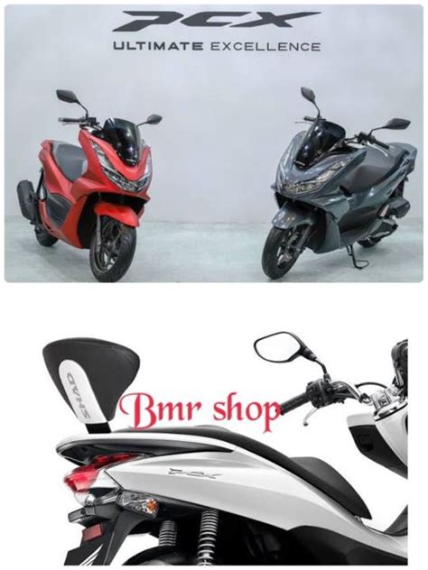 Backrest Shad Pcx Sandaran Shad Pcx Original Shad Lazada