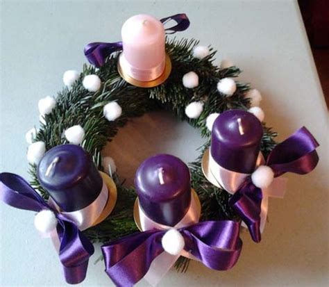 Adventi Koszorú Masnival és Hópihével